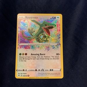 Rayquaza 138/185 pokemon card